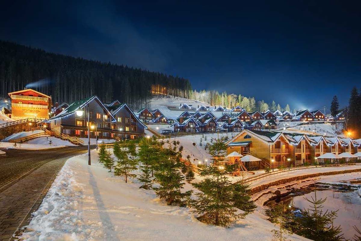 Новий Рік в Буковелі, фото BANKHOTEL
